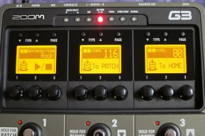 Zoom G3 - rhythm machine