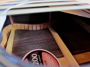 Yamaha APX1200 – interior