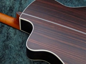 Walden G630CE – close-up back