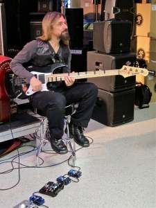 James LoMenzo takes questions