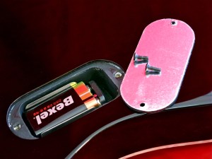 ESP LTD SCT-607B – battery compartment