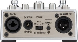 Zoom A3 – mic input