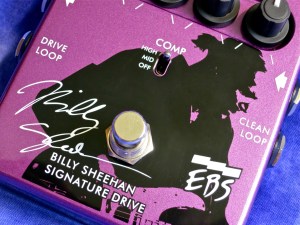 EBS Billy Sheehan Signature Drive – logo + graphics