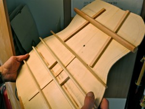 AJL Guitars – ladder bracing