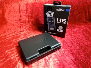 Zoom H6 – package and case