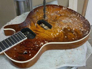 bridge and string retainer drilling