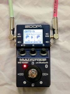 Zoom MS-100BT – parameter page