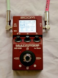 Zoom MS-60B – effect menu