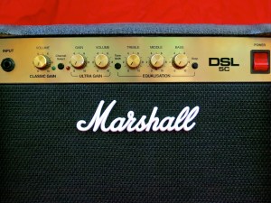 Marshall DSL5C – front panel