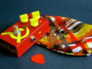 Jam pedals – Red Muck + bag