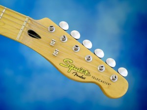 Squier Cabronita Telecaster – headstock