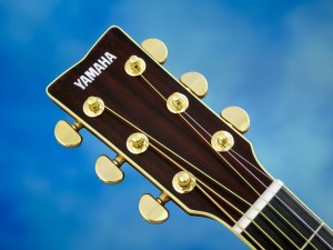 Yamaha LL66 ARE – headstock