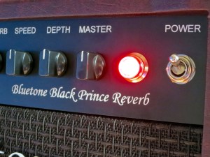 Bluetone Black Prince Reverb – pilot light from PS
